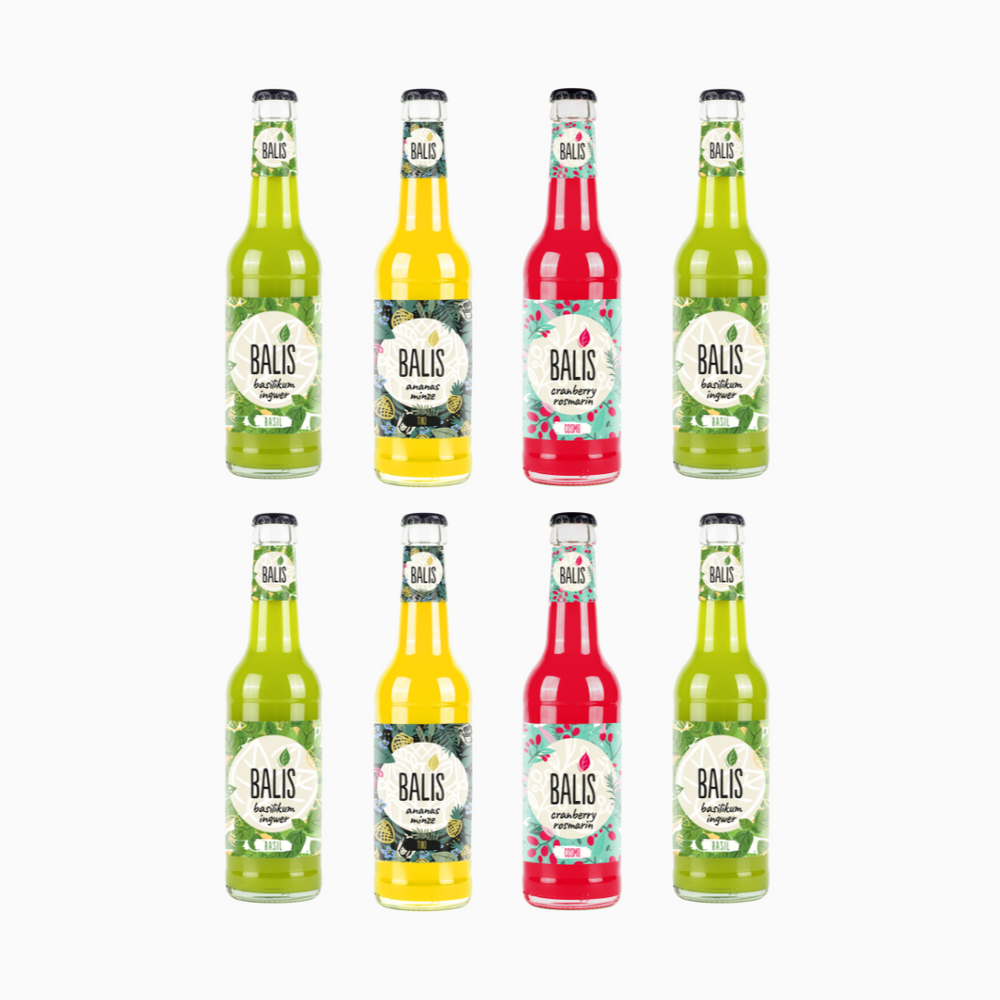 BALIS - 24 * 0.33L Flaschen - Fans & Friends Selection – BALIS Drinks